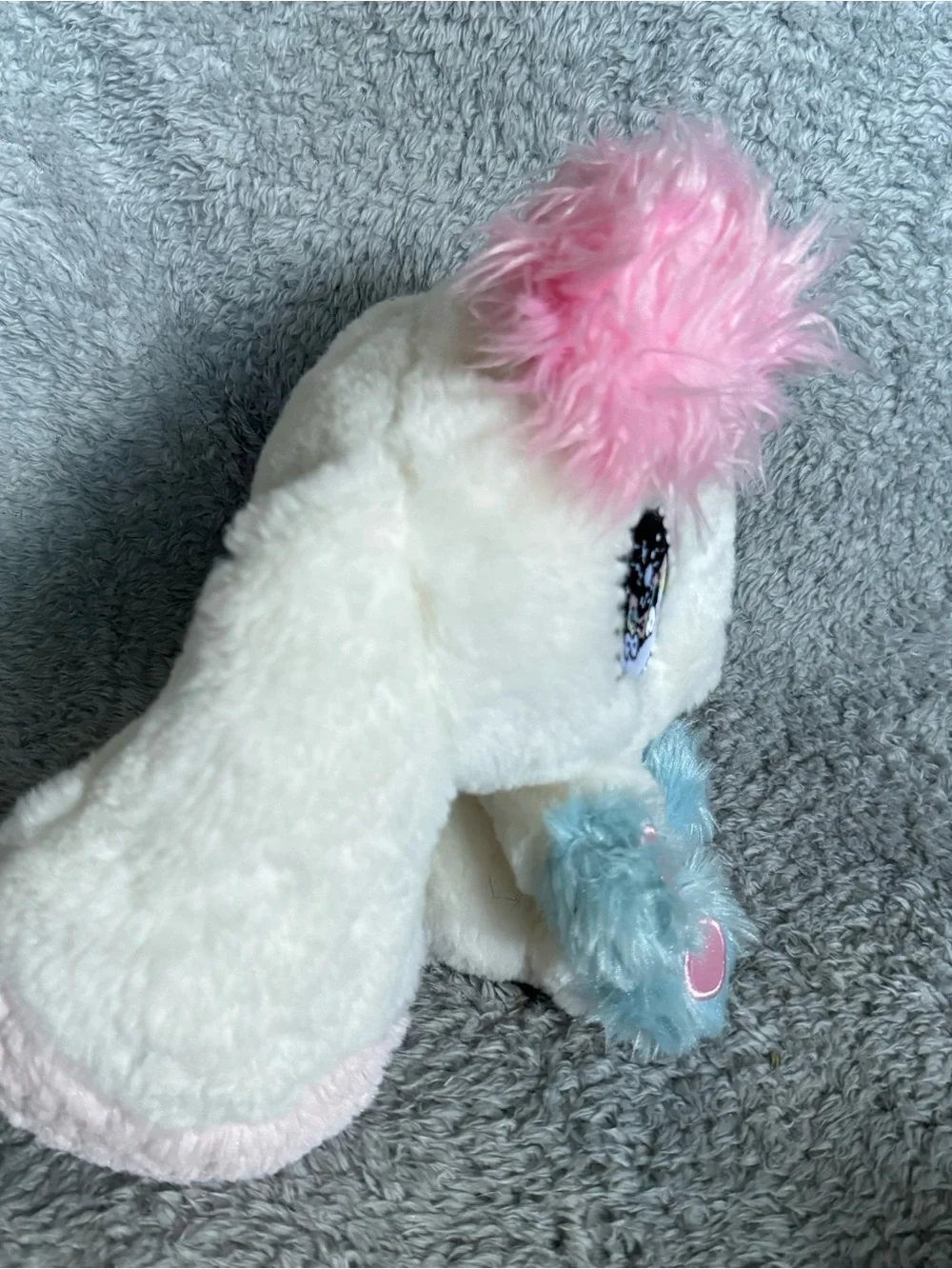 Peropero Sparkles Cune Plush 10” Bunny Yurie Sekiya Stuffed Animal White Toy